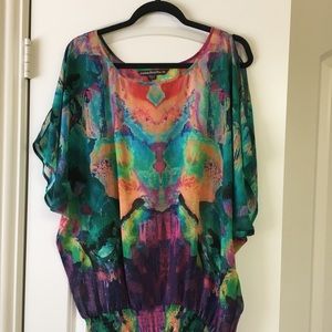 Pretty jewel-tone top